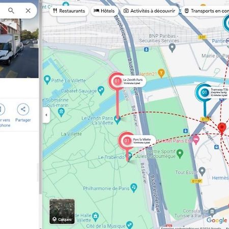 Apartament Agreable 2 Pieces A Pantin Zewnętrze zdjęcie